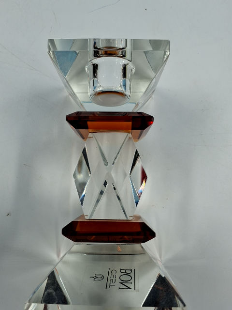 Glas lysestage
